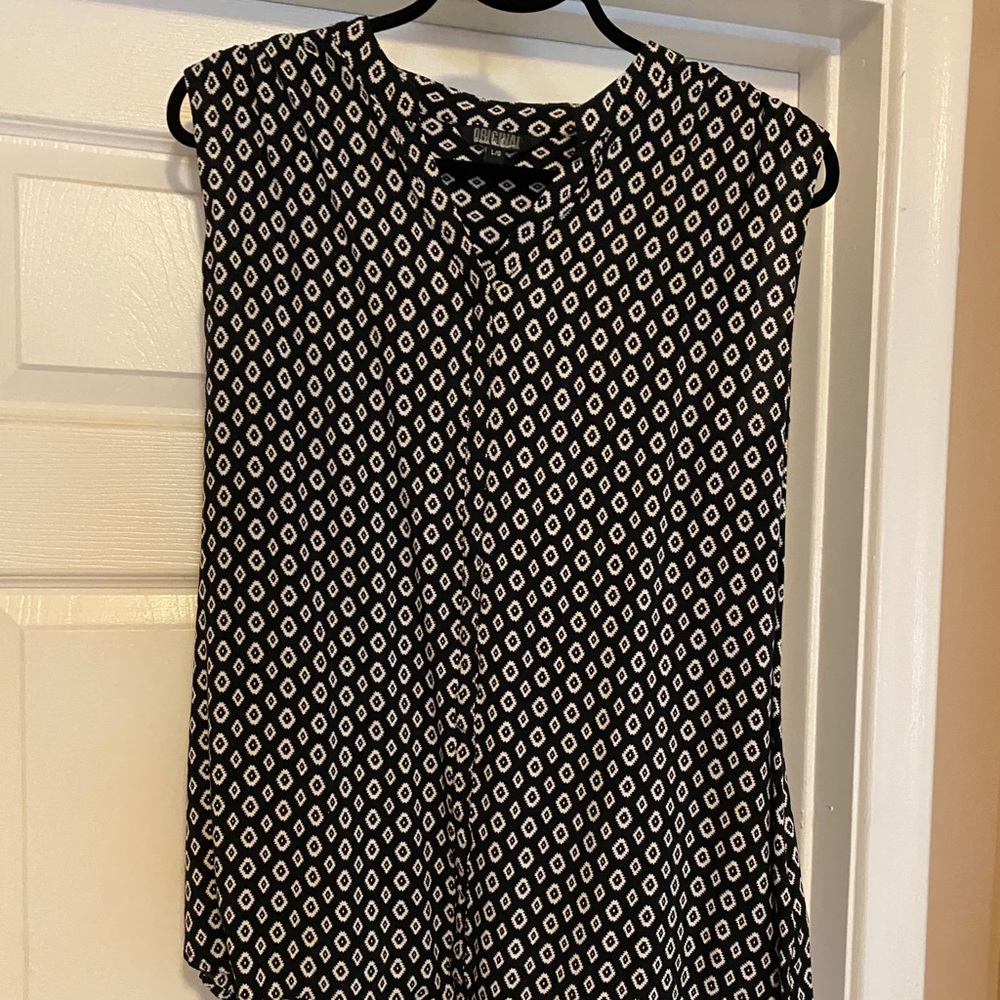 Top/tunic, print, excellent condition, Nicole Miller